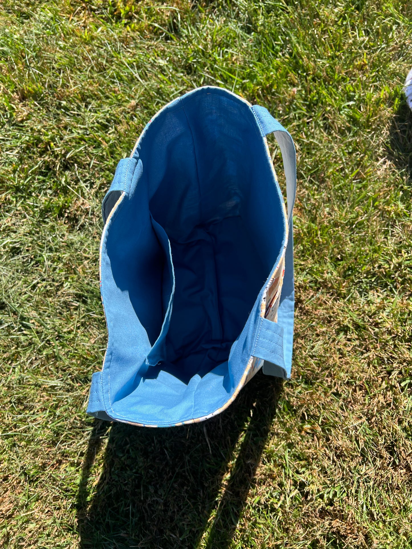 Dogs on Walks with Bows Tote Bag