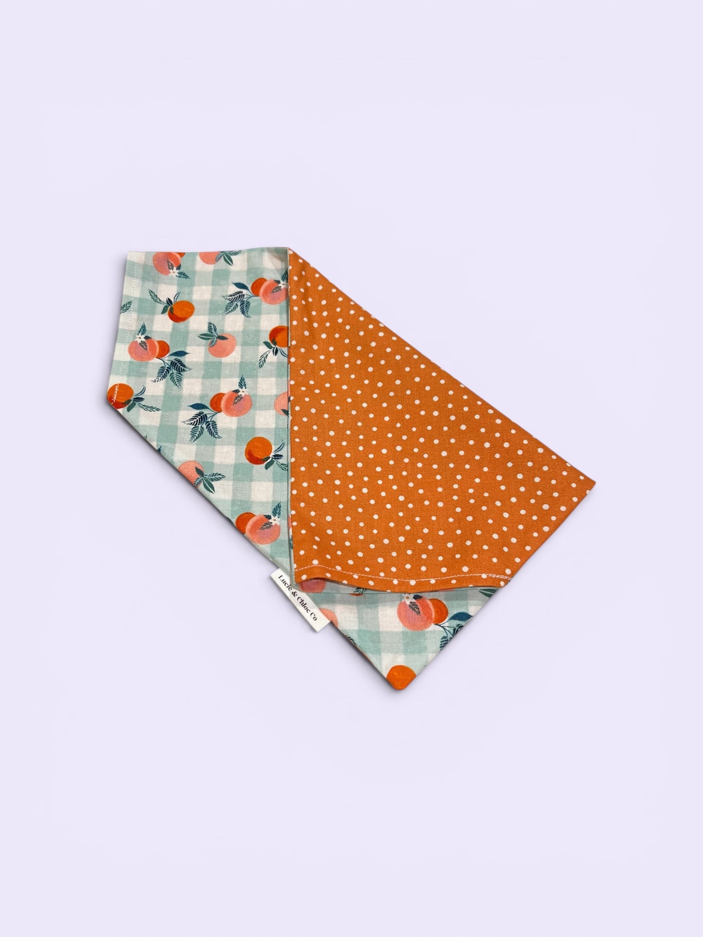 Dog Bandana - Over the Collar - Peaches
