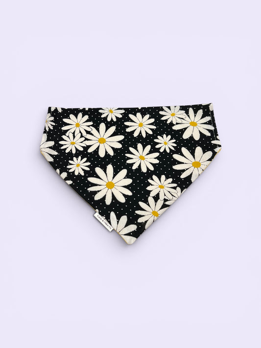 Dog Bandana - Over the Collar - Daisies