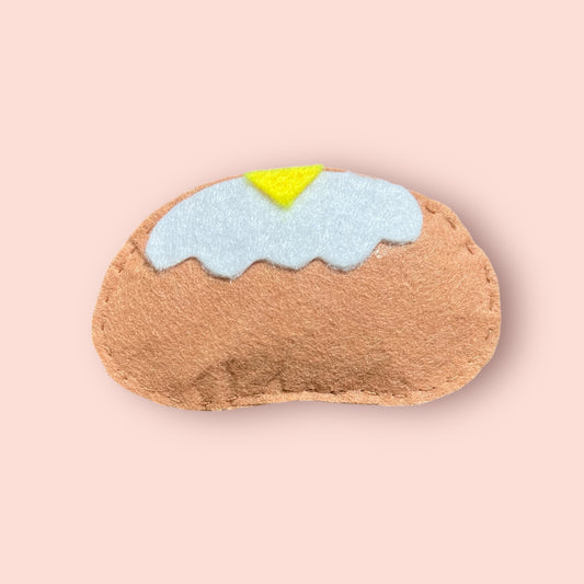 Baked Potato Catnip Toy