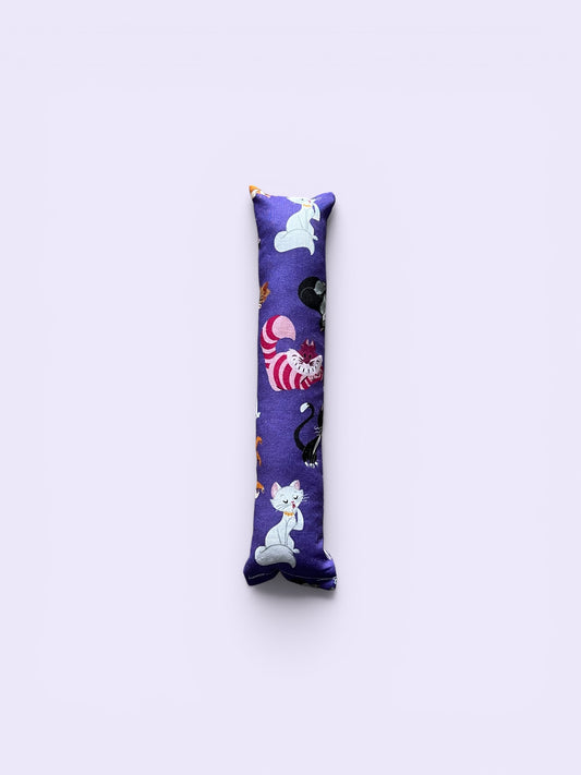 Purple Cartoon Cat - Kitty Kicker - Catnip Cat Toy
