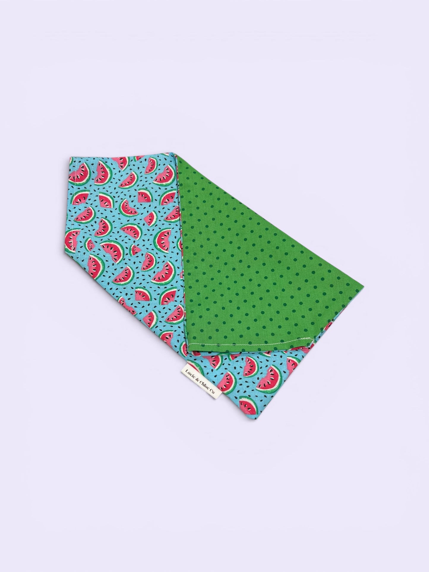 Dog Bandana - Over the Collar - Watermelons