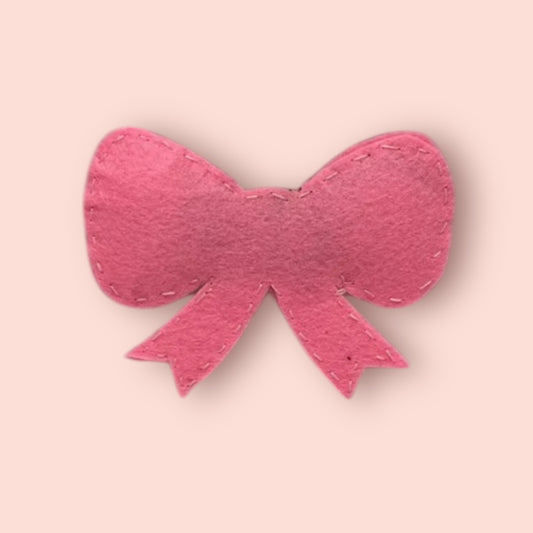 Pink Bow Coquette Catnip Toy