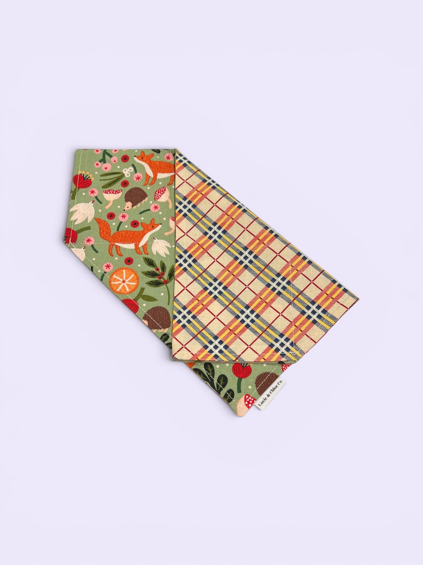 Dog Bandana - Over the Collar - Whimsical Forest