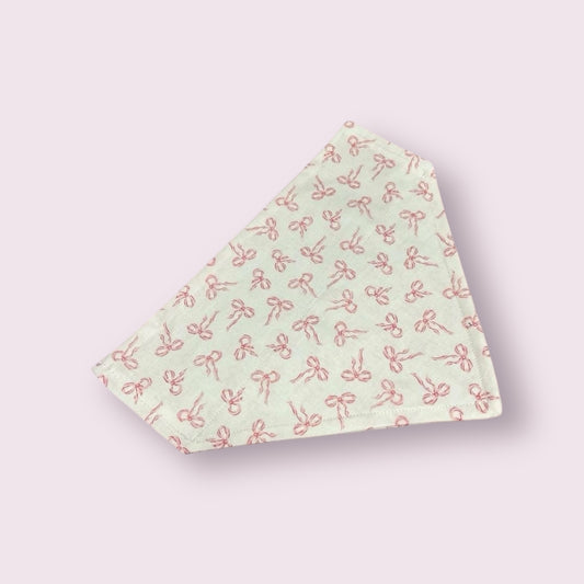 Dog Bandana - Over the Collar - Pink Coquette Bows